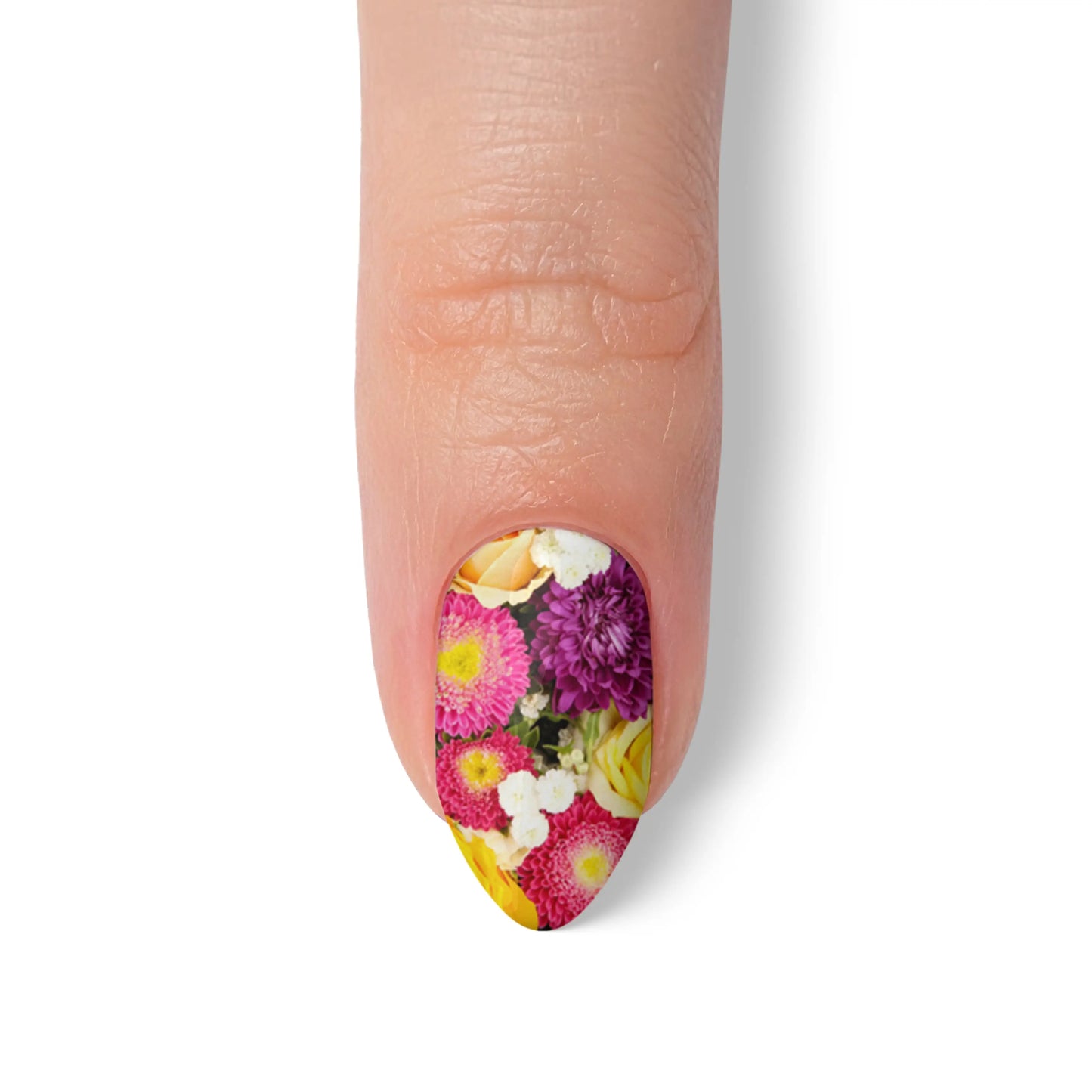Almond Custom Nail Art Press On Nails (Design Your Own) - Custom Nail Art