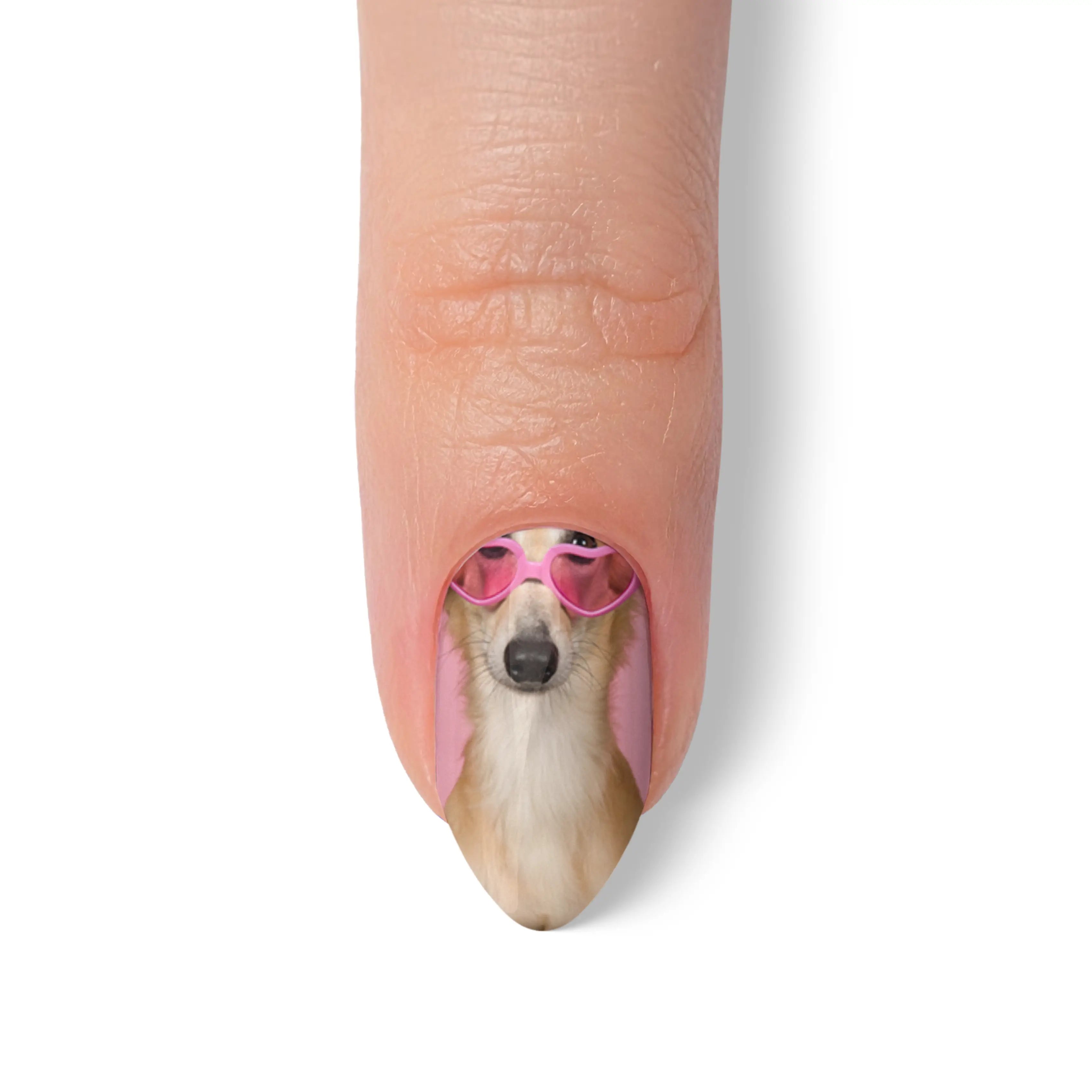 Almond Custom Nail Art Press On Nails (Design Your Own) - Custom Nail Art