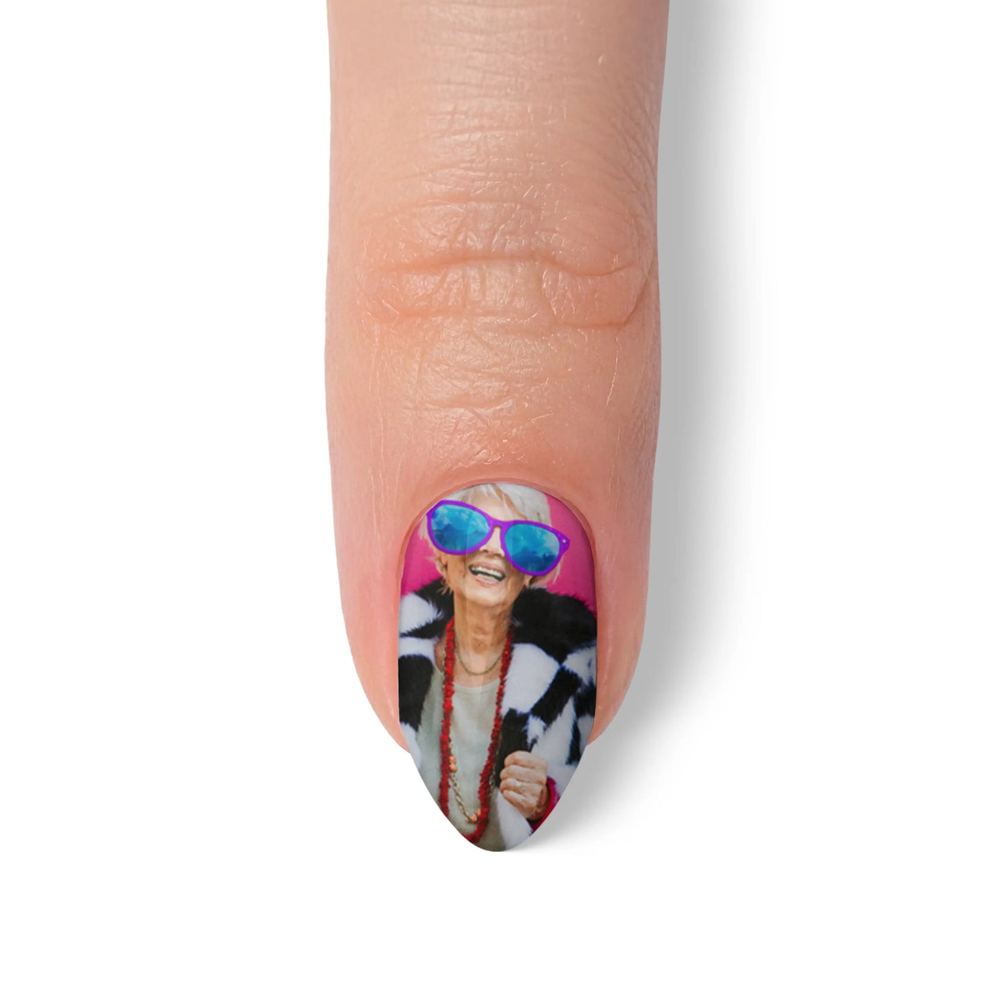 Almond Custom Nail Art Press On Nails (Design Your Own) - Custom Nail Art