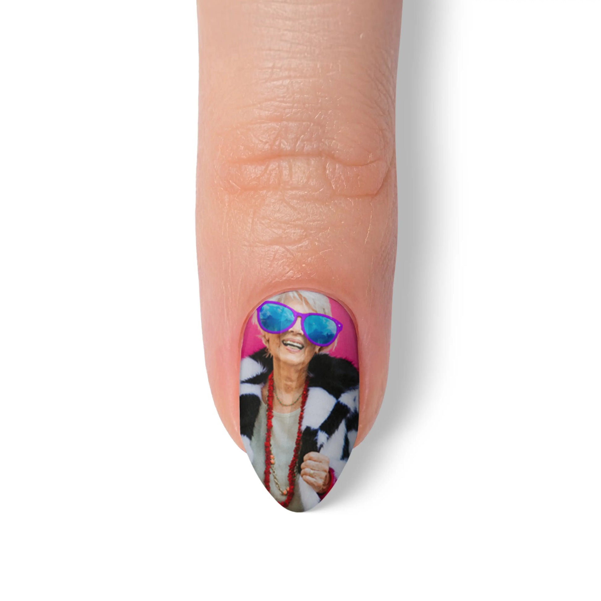 Almond Custom Nail Art Press On Nails (Design Your Own) - Custom Nail Art