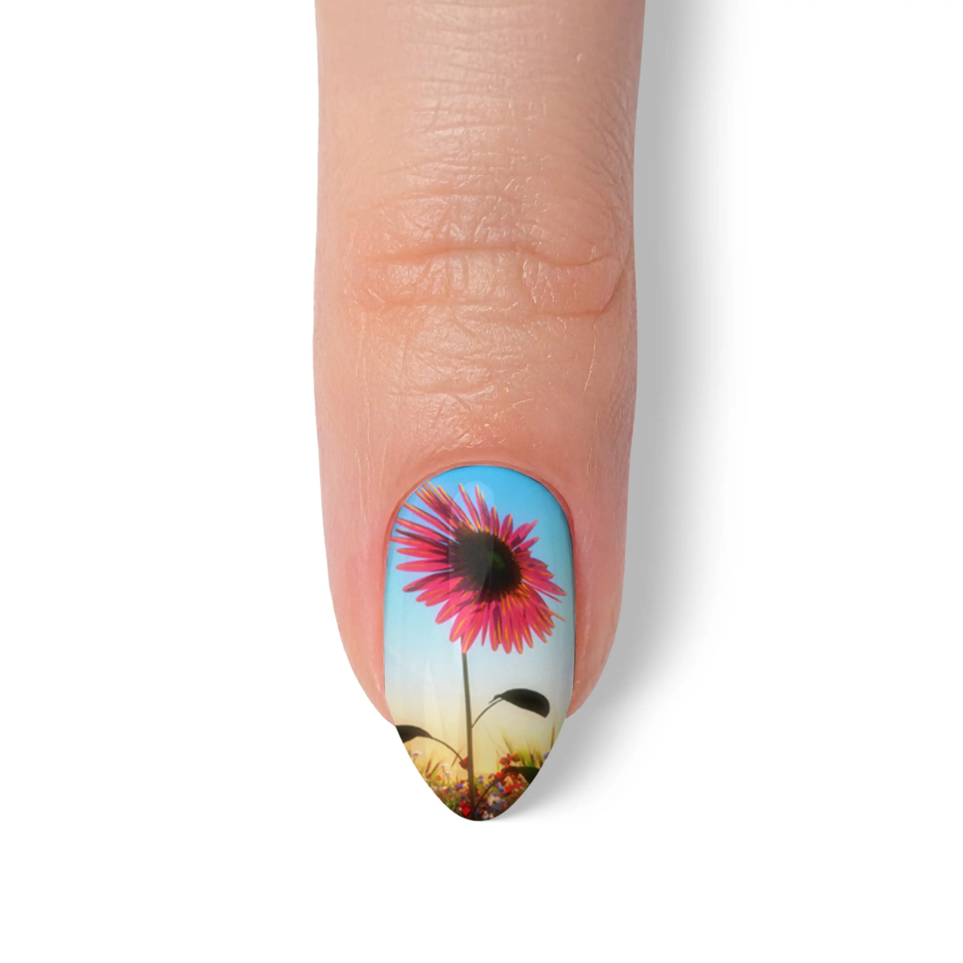 Almond Custom Nail Art Press On Nails (Design Your Own) - Custom Nail Art