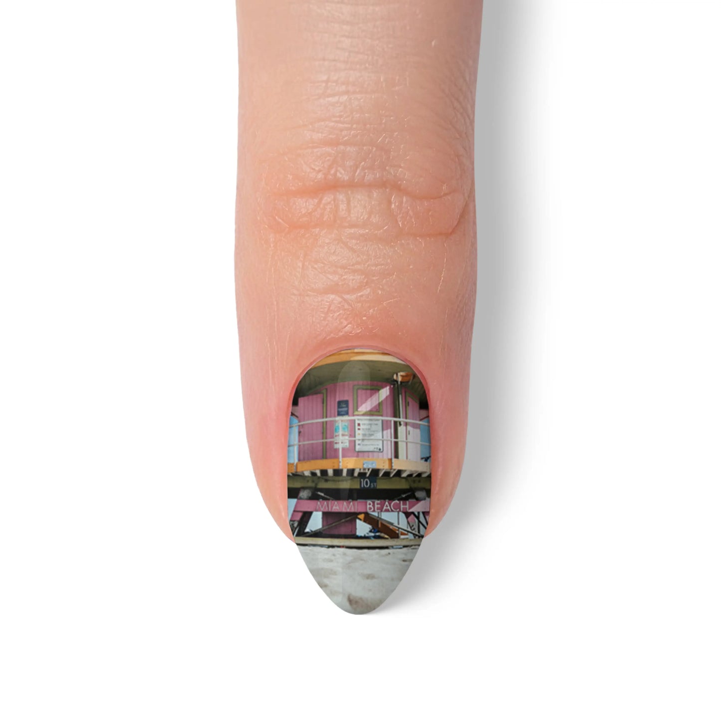 Almond Custom Nail Art Press On Nails (Design Your Own) - Custom Nail Art
