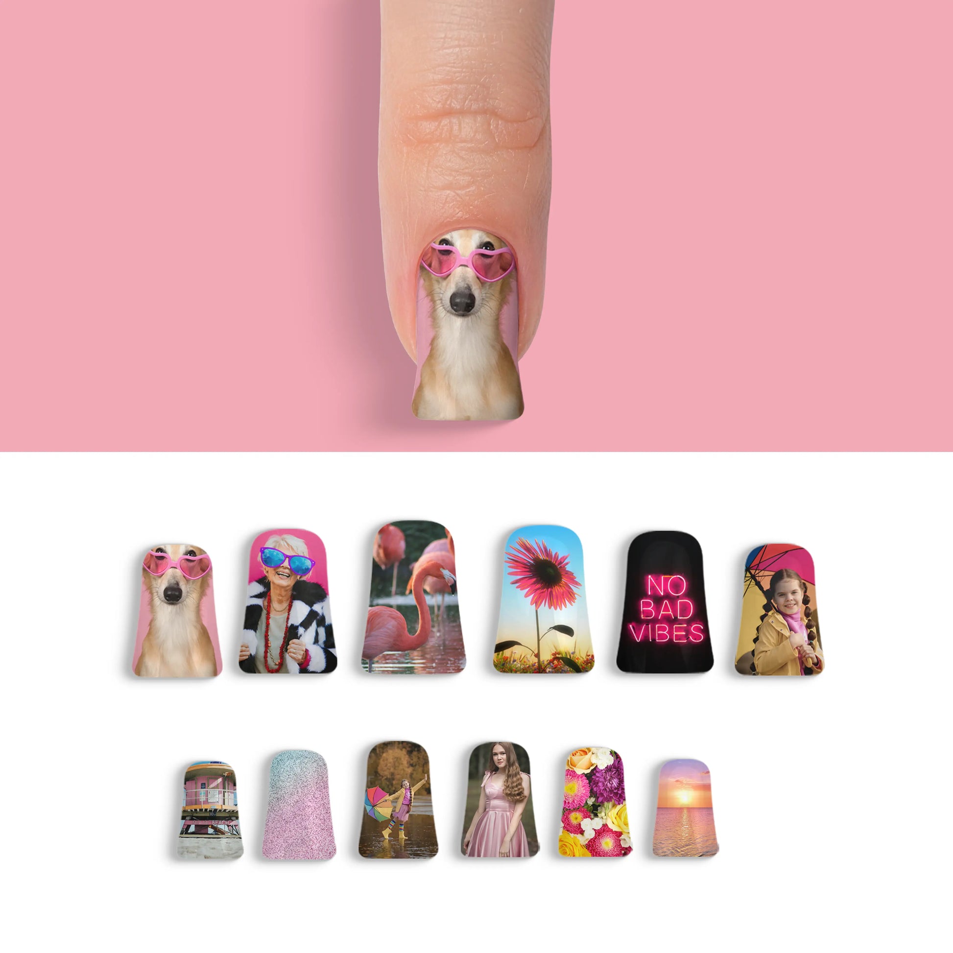 Duck Custom Nail Art Press On Nails (Design Your Own) - Custom Nail Art