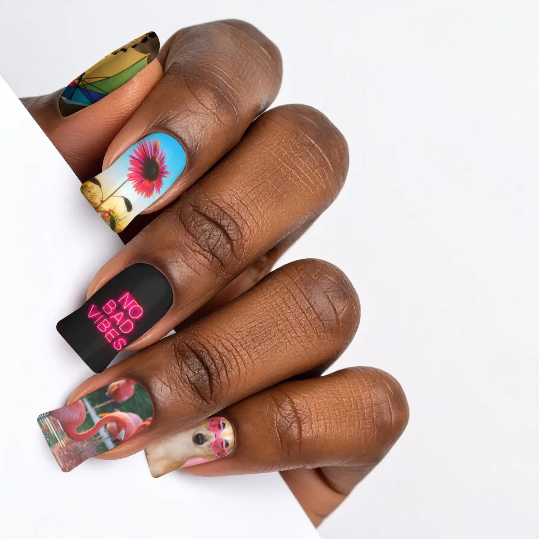 Duck Custom Nail Art Press On Nails (Design Your Own) - Custom Nail Art