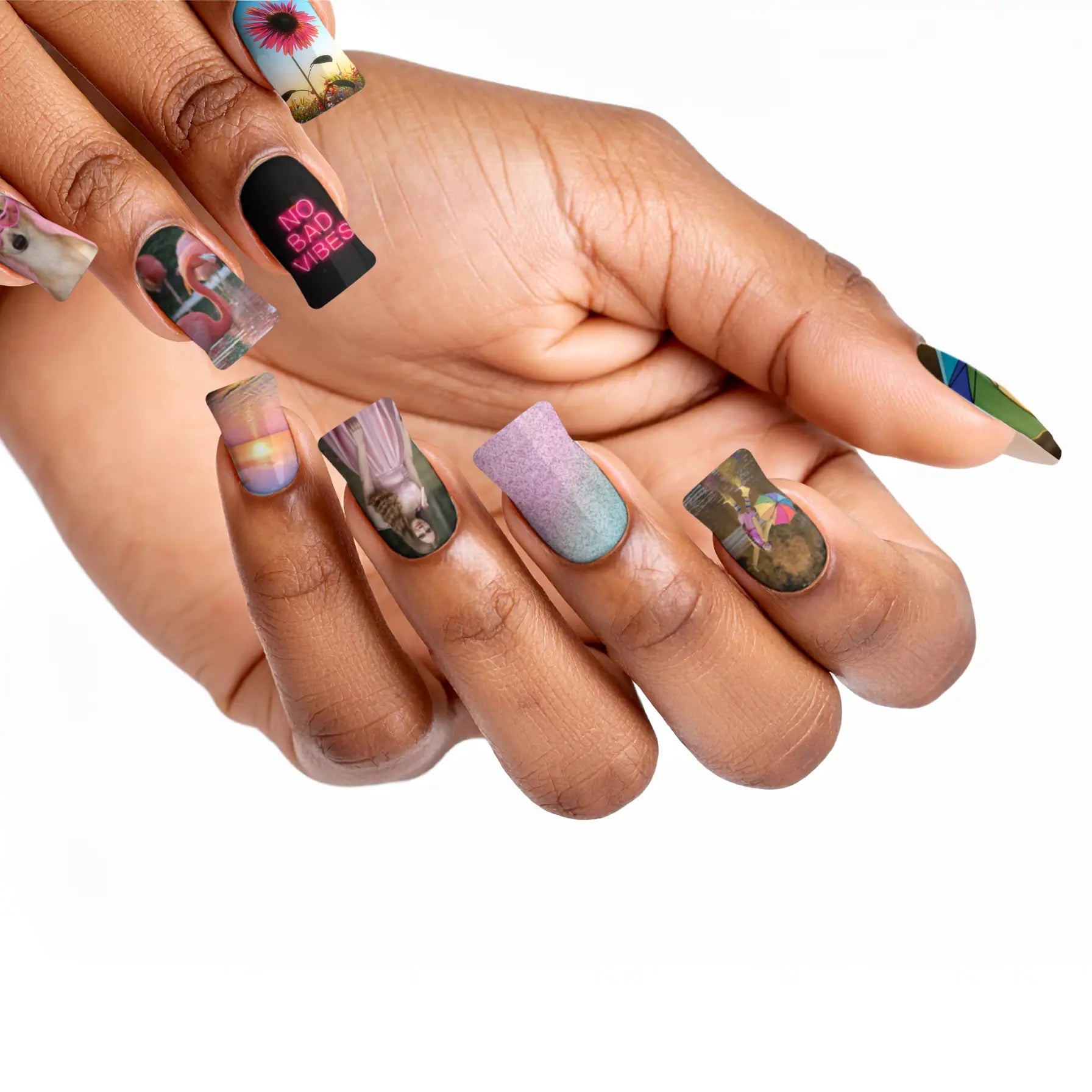 Duck Custom Nail Art Press On Nails (Design Your Own) - Custom Nail Art