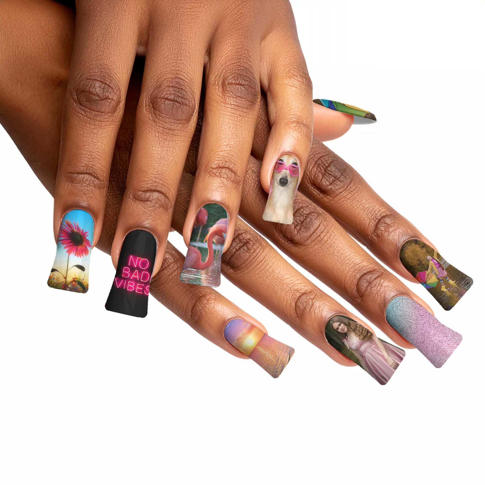 Duck Custom Nail Art Press On Nails (Design Your Own) - Custom Nail Art