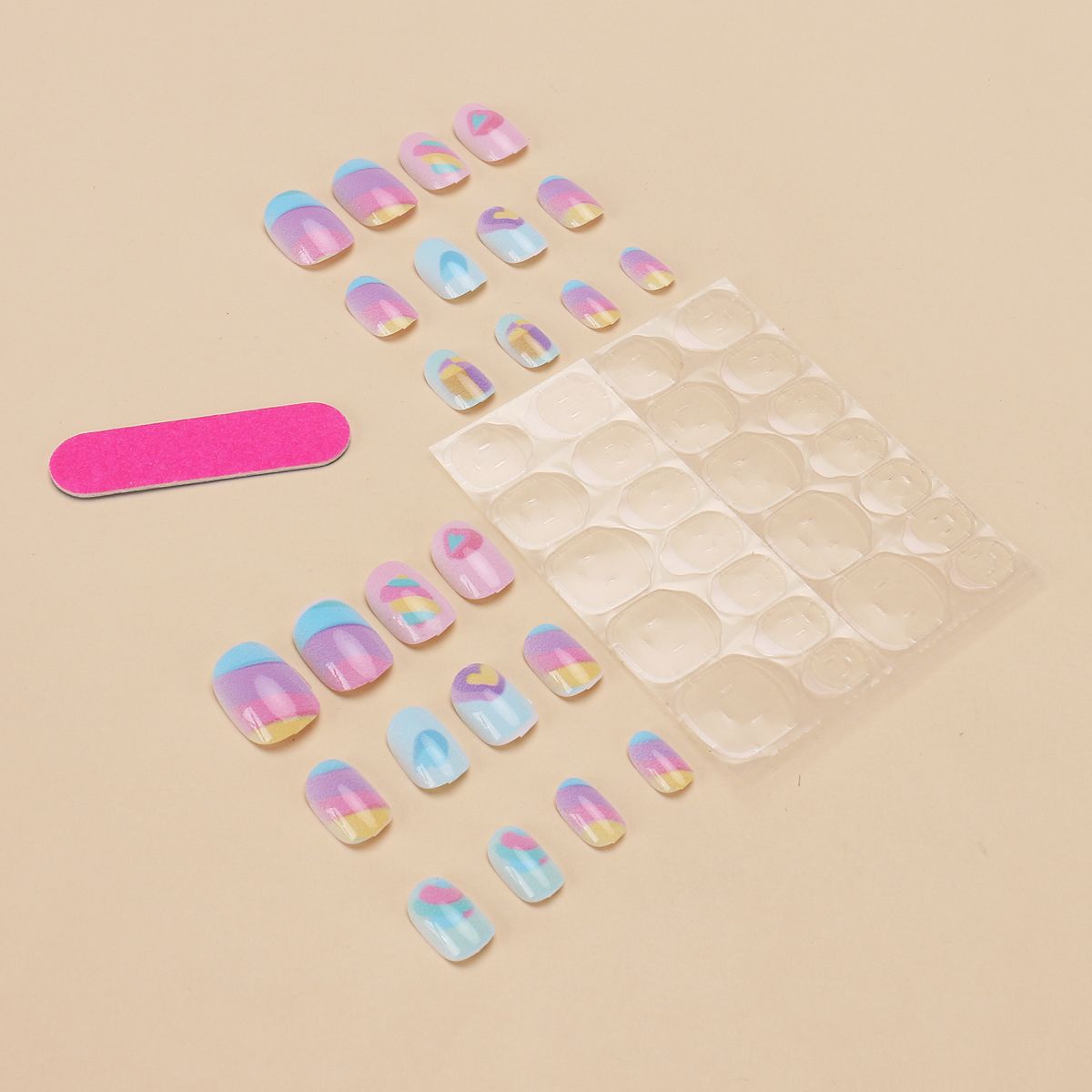 Custom Nail Art Press On Nails (Design Your Own) Teens